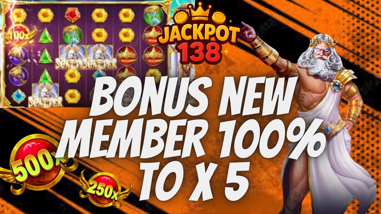 BONUS NEW MEMBER100%